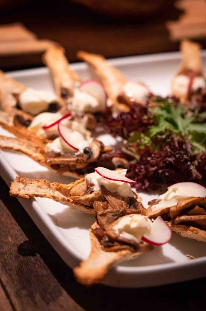 Chef Alan canape bite detail